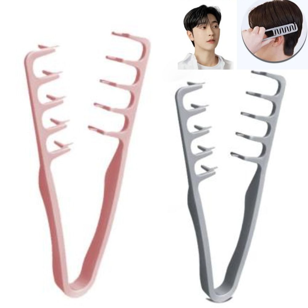 Hair Care Zone - Z자형 헤어 빗 곱슬머리 볼륨업 헤어라인