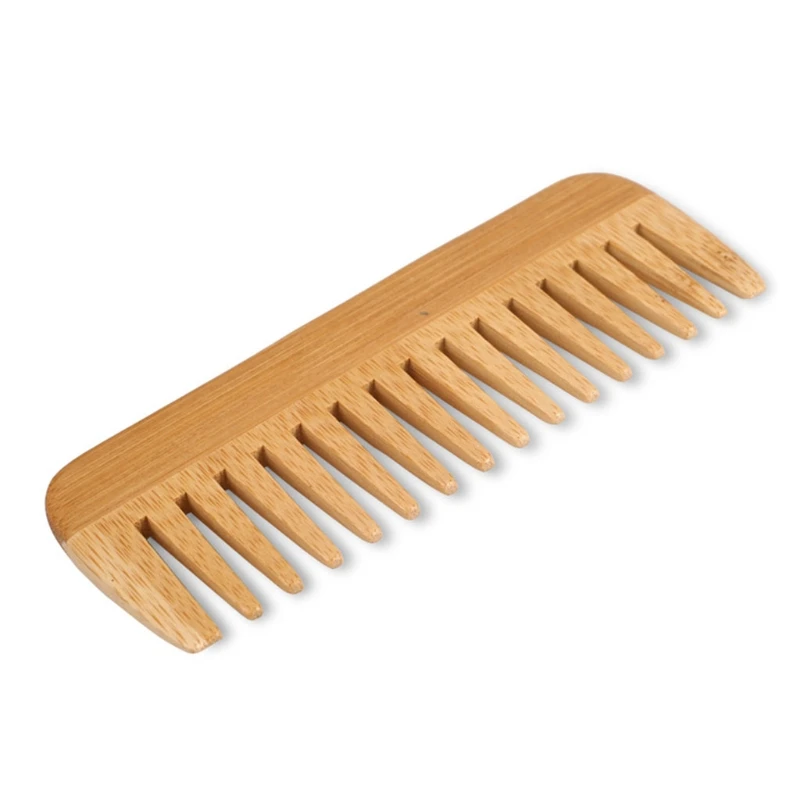 천연 대나무 넓은 이빨 빗, 제모 빗, 정전기 방지 나 - Bamboo Hair Brush 리뷰 및 가격