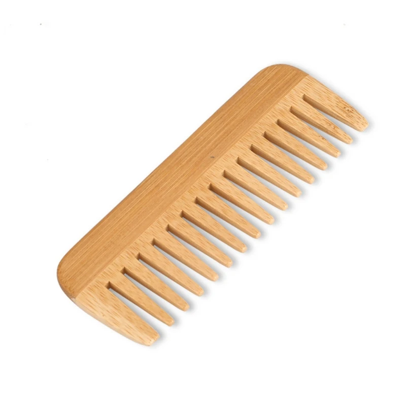 천연 대나무 넓은 이빨 빗, 제모 빗, 정전기 방지 나 - Bamboo Hair Brush 리뷰 및 가격