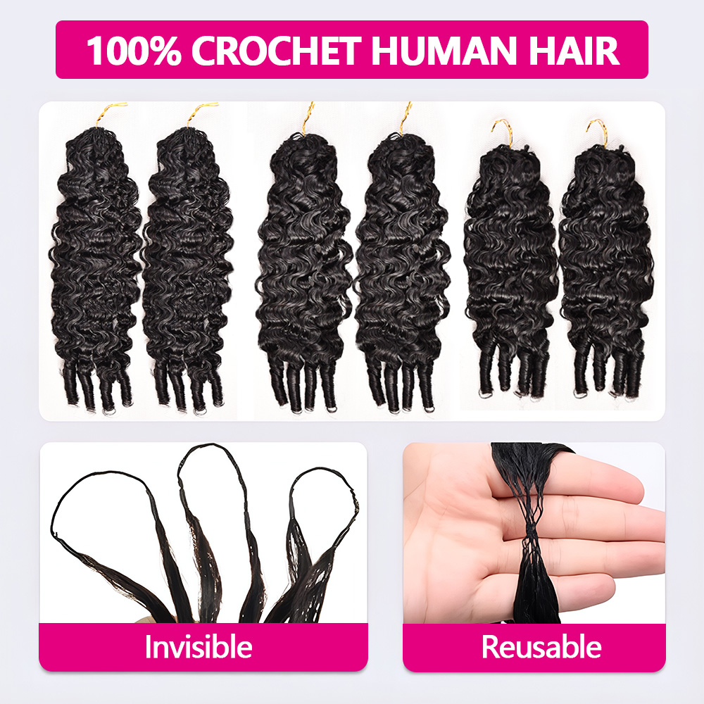 14 16 18인치 미라클 노츠 크로셰 인모 버마 곱슬 - Hair Care Formulation 리뷰 및 가격