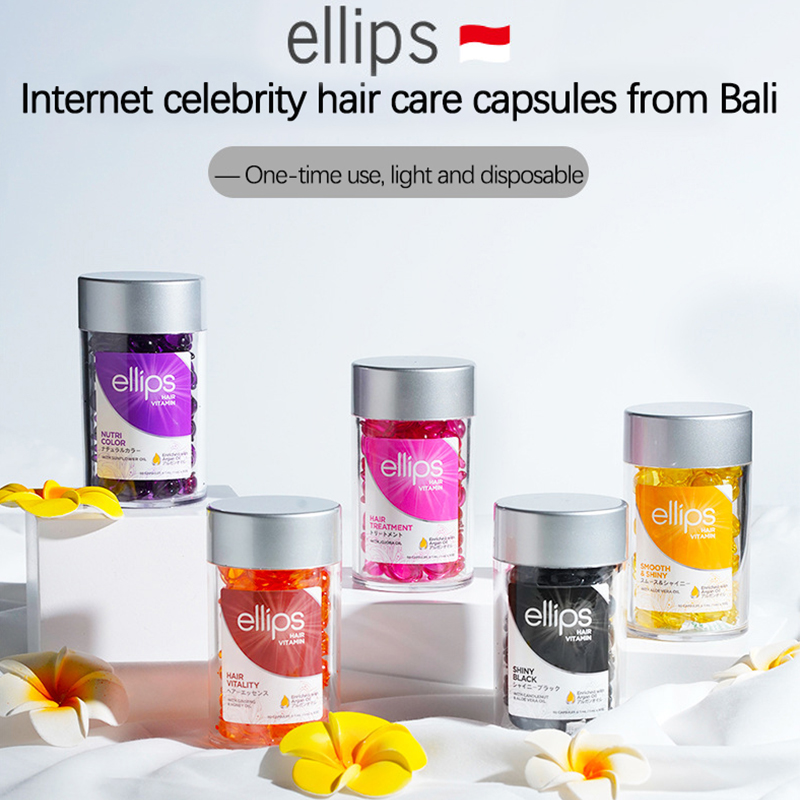 인도네시아 ELLIPS 헤어 비타민 케라틴 복합 헤어  - Hair Care Indonesia 리뷰 및 가격