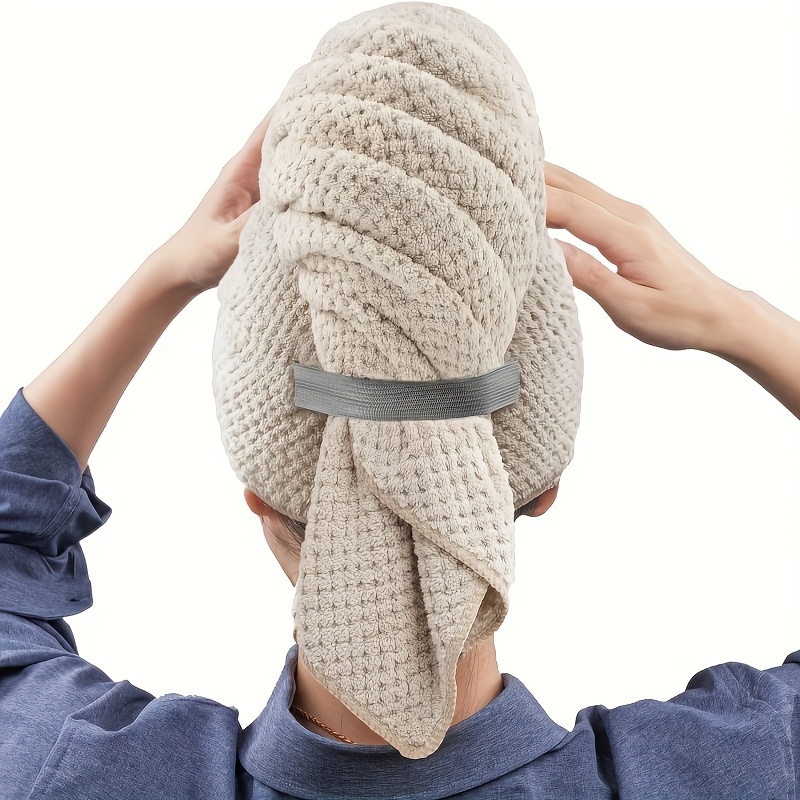 마이크로파이버 헤어 타월 특대형 랩 퀵 드라이 헤어 타 - Hair Turban Towel 리뷰 및 가격