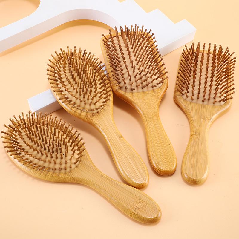 {MAX-66} 천연 대나무 패들 빗 에어 쿠션 빗 두 - Bamboo Hair Brush 리뷰 및 가격