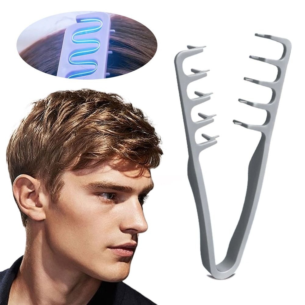 Z자형 헤어 빗 곱슬머리 볼륨업 헤어라인 빗 슬릿 커버 - Hair Care Zone 리뷰 및 가격