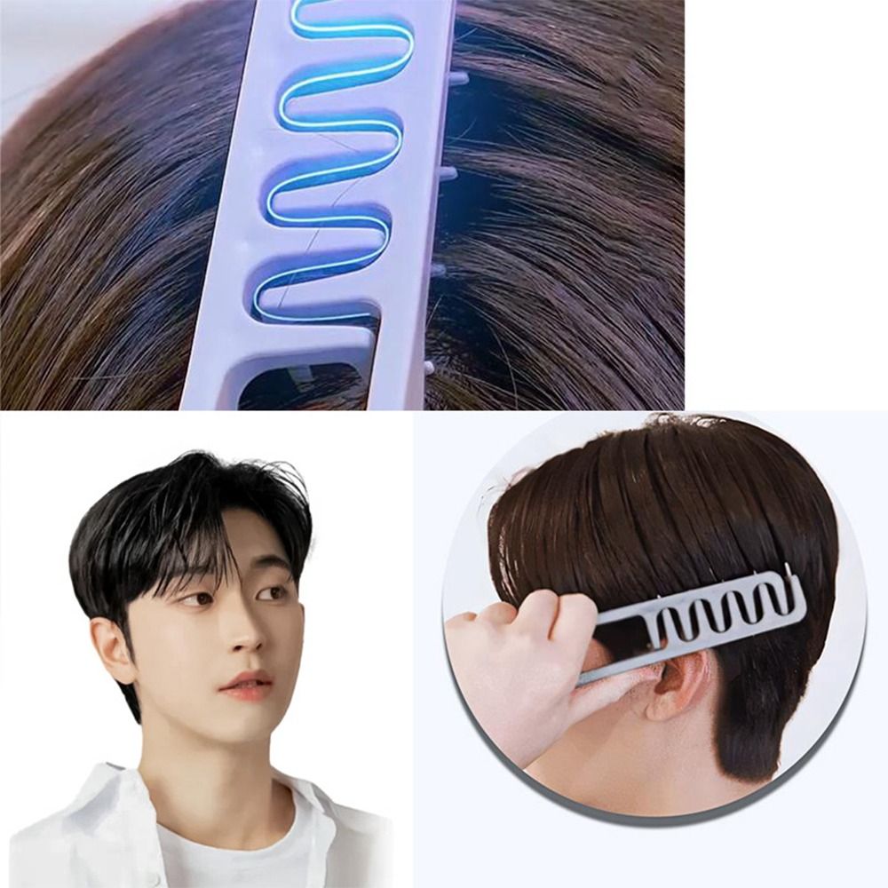 Z자형 헤어 빗 곱슬머리 볼륨업 헤어라인 빗 슬릿 커버 - Hair Care Zone 리뷰 및 가격