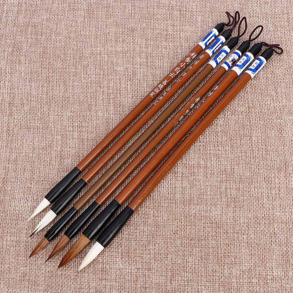 실용적인 서예 붓 대나무 전통 중국 서예 붓 연습용 붓 - Bamboo Hair Brush 리뷰 및 가격