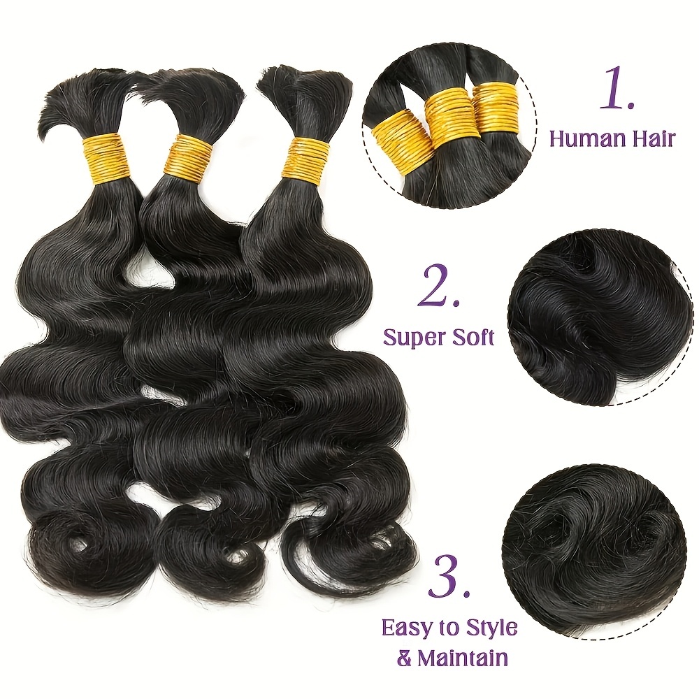 24인치 바디 웨이브 브레이딩 헤어 65g 한 묶음/팩 - Hair Care Formulation 리뷰 및 가격