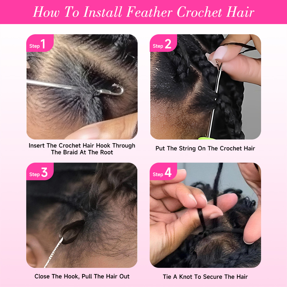 딥 웨이브 페더 크로셰 인모 프리 루프드 인비저블 미라 - Hair Care Formulation 리뷰 및 가격