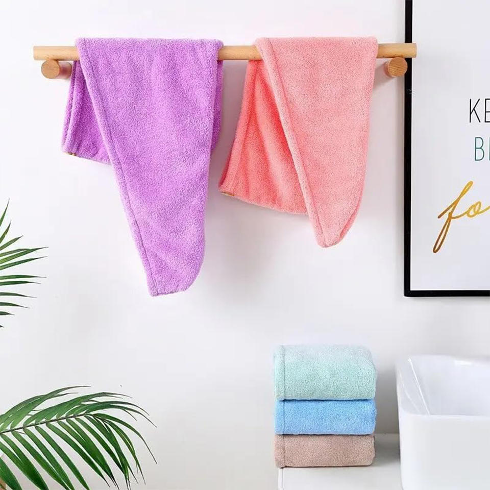 1PC 산호 플리스 헤어 타월 랩 여성용 퀵 드라이 헤 - Hair Turban Towel 리뷰 및 가격
