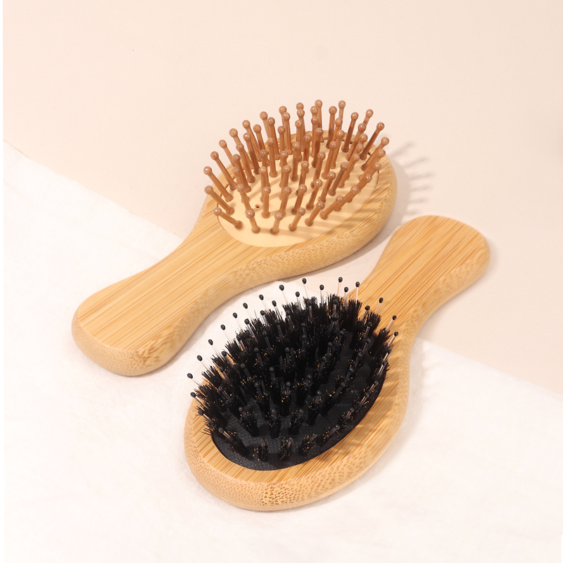 대나무 미니 에어백 빗 정전기 방지 에어 쿠션 헤어 브 - Bamboo Hair Brush 리뷰 및 가격