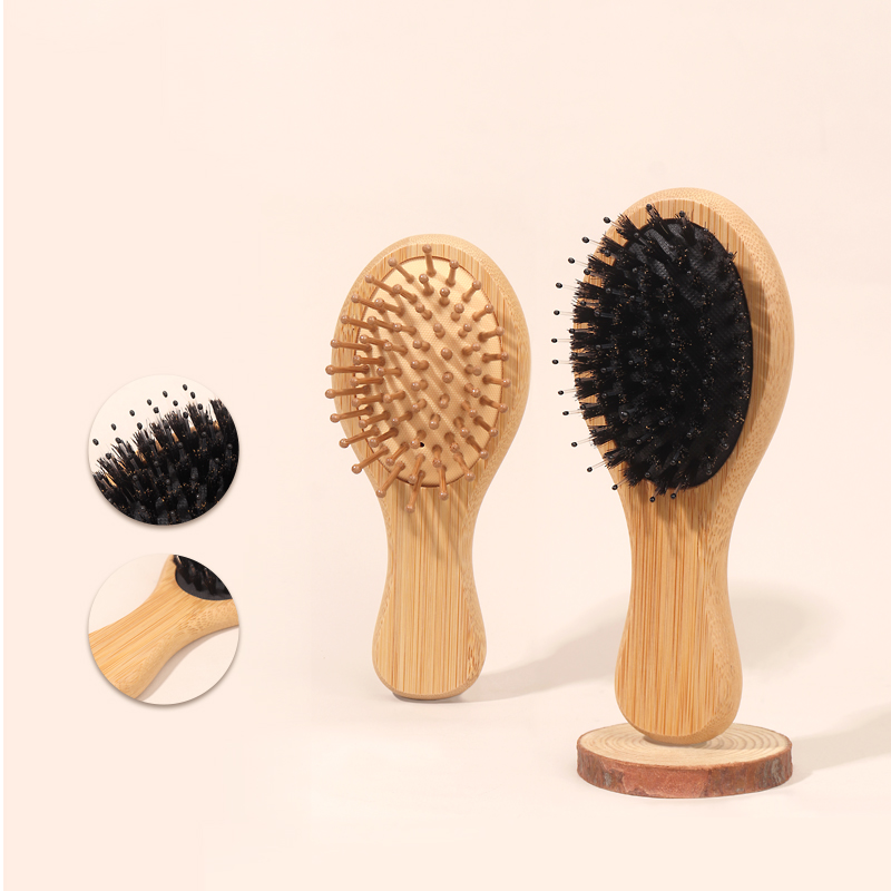 대나무 미니 에어백 빗 정전기 방지 에어 쿠션 헤어 브 - Bamboo Hair Brush 리뷰 및 가격