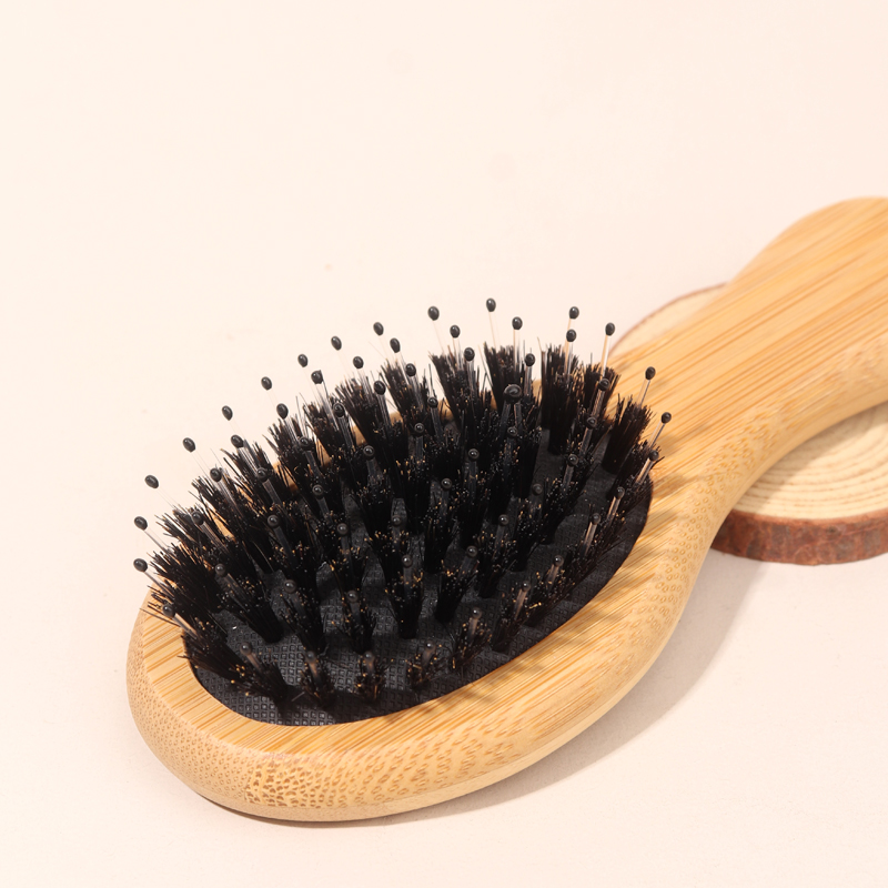 대나무 미니 에어백 빗 정전기 방지 에어 쿠션 헤어 브 - Bamboo Hair Brush 리뷰 및 가격