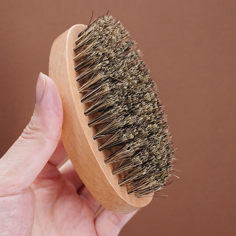 남성용 천연 멧돼지 강모 수염 브러시 수염과 콧수염을  - Bamboo Hair Brush 리뷰 및 가격