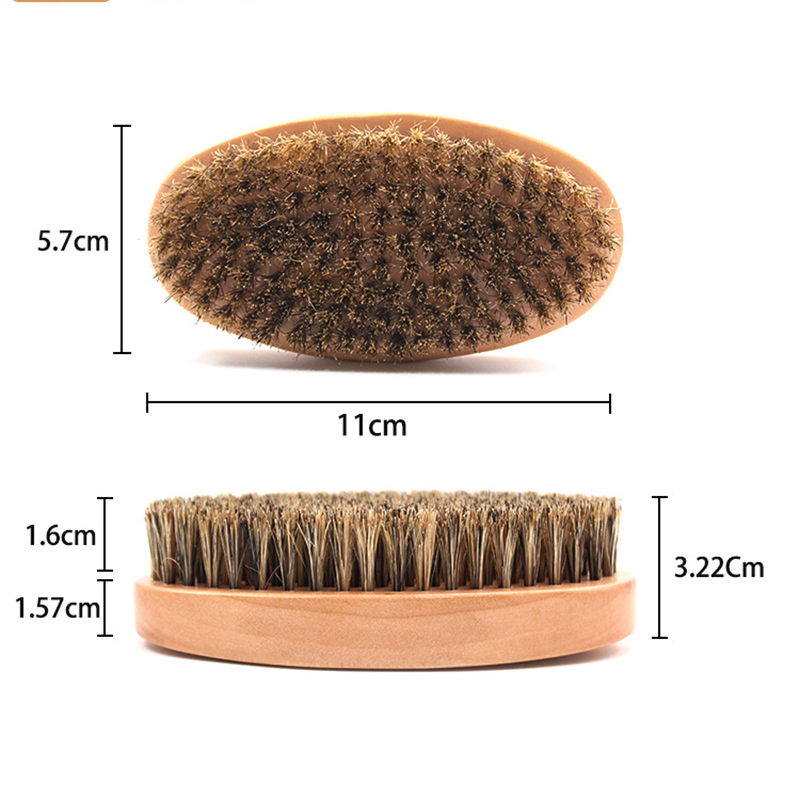 남성용 천연 멧돼지 강모 수염 브러시 수염과 콧수염을  - Bamboo Hair Brush 리뷰 및 가격