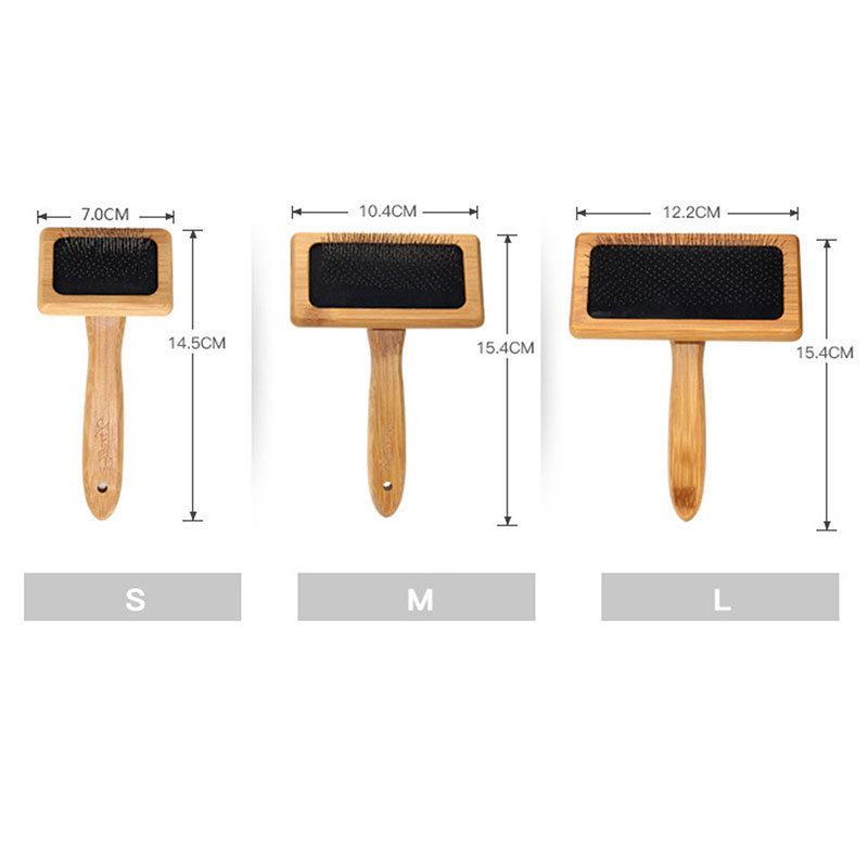 애완 동물 강아지 브러시 대나무 빗 흘리기 머리 제거  - Bamboo Hair Brush 리뷰 및 가격