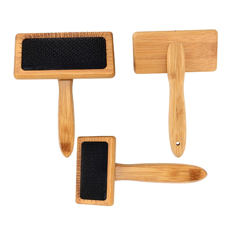 애완 동물 강아지 브러시 대나무 빗 흘리기 머리 제거  - Bamboo Hair Brush 리뷰 및 가격