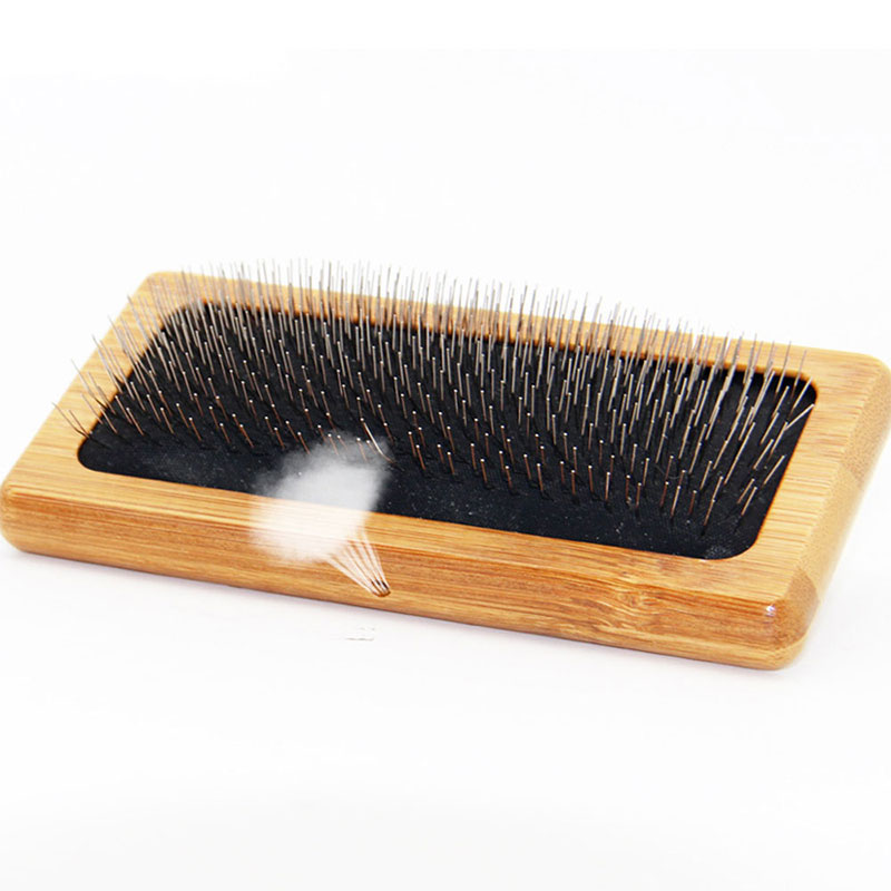 애완 동물 강아지 브러시 대나무 빗 흘리기 머리 제거  - Bamboo Hair Brush 리뷰 및 가격